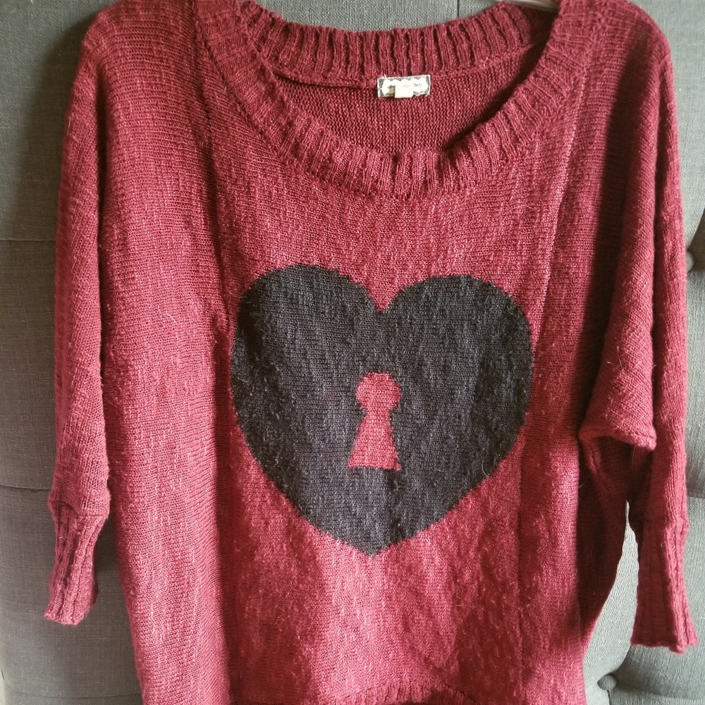 A soft sweater